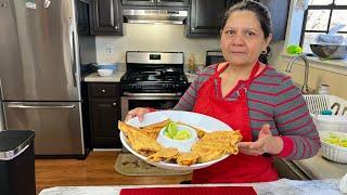 Tacos de papa dorados, receta para tacos dorados de papa