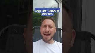 Spurs Fans - Tonight We Unite! COYS! #thfc #tottenham #tottenhamhotspur #coys #fhtv