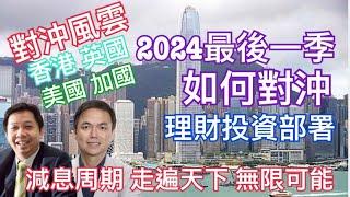 【對沖風雲】今年最後一季 如何作投資理財部署？減息周期 走遍天下 無限可能 （錢志健 x 羅家聰）