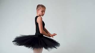 Rehearsal ballet tutu, 9 layers (black)