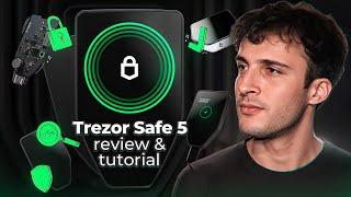 Trezor Safe 5 Tutorial & Review [NEW Trezor Crypto Hardware Wallet]