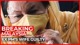 Najib’s wife, Rosmah Mansor, convicted of bribery in Malaysia