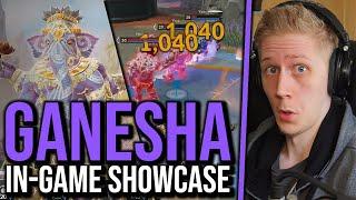 GANESHA IN-GAME SHOWCASE: HE HAS A ONE-SHOT ASPECT?!