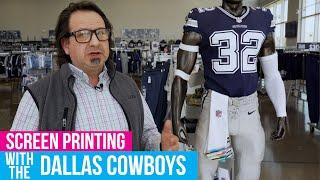 Screen Printing With the Dallas Cowboys!