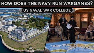 How Does the US Navy Run Wargames? - A Guided Tour of the US Naval War College Wargaming Facilities