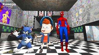 Animatronics guard the pizzeria FNAF 2 COOP ► Garry's Mod