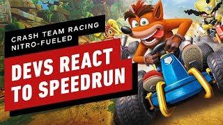 Crash Team Racing Nitro-Fueled Developers React to 47 Minute Speedrun