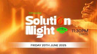 Solution Night Online | Live Virtual Gathering | 20th June 2025