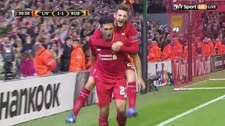 Liverpool vs Rubin Kazan 1-1 All Goals & Highlights - October 2015