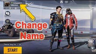 How to change your name in PUBG Mobile | PUBG me name kaise change kare | PUBG account name change