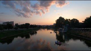 Evening walk in Kharkiv | 4K 50FPS