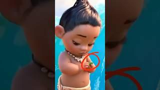 4 Hidden Details in Moana #shorts #moana #disney