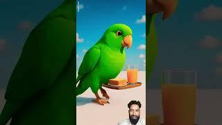 “Toota Ka Baccha Barf Mein Dab Gaya  Bhale Ne Ghar Tod Diya  | Sab Hairaan Reh Gaye!” #ai #parrot