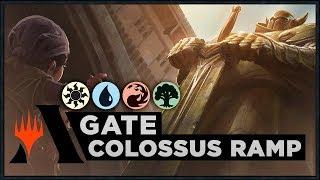 Gate Colossus Ink Ramp | Ravnica Allegiance Standard Deck (MTG Arena)