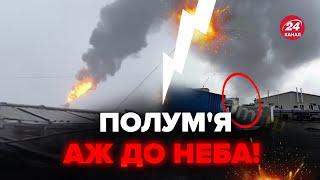 ️В РФ ВИБУХ! В Омську горить НПЗ. Чорний ДИМ на усе небо. Росіяни ЗЛИВАЮТЬ ПЕРШІ ВІДЕО