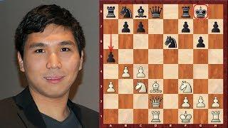 Wesley So's Chess : Mega exciting hack-attack! - vs Giri - Gashimov Memorial (2015)