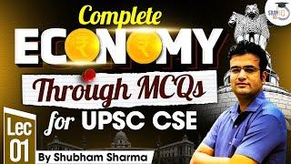 UPSC Economy Through MCQs | Concept & Practice | Lecture 1 | StudyIQ IAS