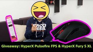 Giveaway: HyperX Pulsefire FPS & HyperX Fury S XL [only RO] #giveaway #wasdro #hyperx