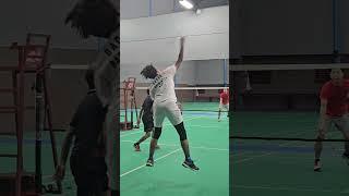 Smash at Megah Badminton Hall!