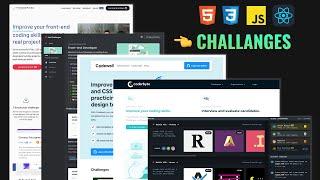 Top 5 Websites To Practice Your Coding Skills Especially Front-End Development 
