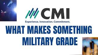 What Makes Something Military Grade