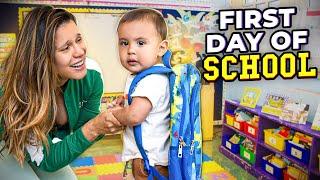 Baby Milan's FIRST DAY of SCHOOL! (ONLY 10 MONTHS OLD) | The Royalty Family