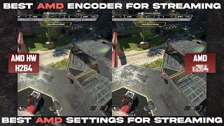 AMD Graphics Card? Use this settings for STREAMING!