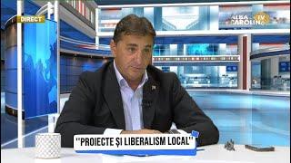 ''Proiecte și liberalism local''. Marius Hațegan, vicepreședinte CJ Alba, cu Andrei Barbu