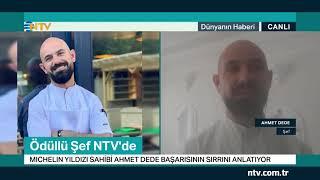 NTV | Michelin yıldızlı şef NTV’ye konuk oldu:  ‘‘Annem İrlanda’ya salça ve tarhana gönderiyor’’