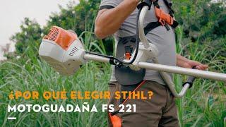 ¡Descubre por qué la motoguadaña FS 221 es la elección perfecta para ti!