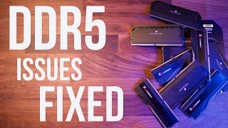 Intel’s DDR5 problem resolved! DDR5 64GB Boot Loop failure Fix. Get the rated speeds of your RAM!