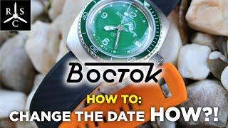 Vostok Amphibia - HOW TO SET DATE "QUICKER"