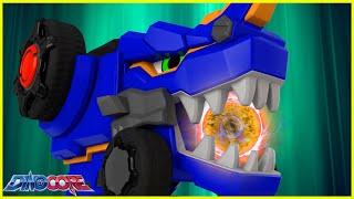 Dinocore Super Dino Power | 2 Min Dinosaur Robot Animation ‍️ Power Rangers Cartoon |Superheroes