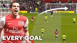 Every Robin van Persie Premier League Goal | Arsenal & Manchester United