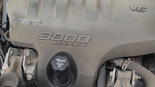 GM 3.8l 3800 Series 2 How To Change The Thermostat Pontiac Chevy Buick DIY