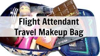 Travel Makeup Bag | Flight Attendant Edition ️