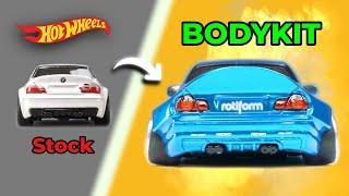 How to WIDEBODY your Hot Wheels Car?