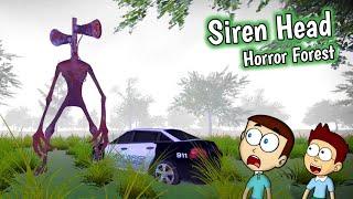 Siren Head Horror Forest Escape | Shiva and Kanzo Gameplay