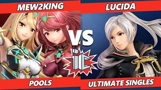 InfinityCON 2022 - Mew2King (Pyra Mythra) Vs. Lucida (Robin) SSBU Ultimate Tournament