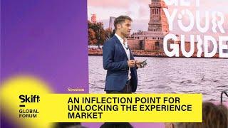 GetYourGuide CEO Johannes Reck at Skift Global Forum 2023