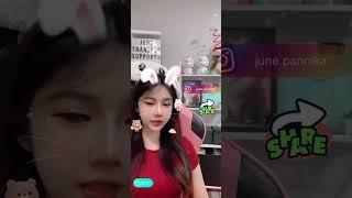 Thai Girl Talks on Bigo Live