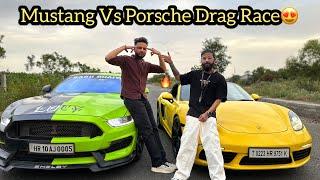 Finally Mustang Gt Vs Porsche Ho Hi Gayi