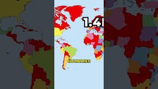 INDIA is Bigger Than 50% of the WORLD! #geography #maps #india