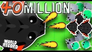 INSANE 40 MILLION XP BLACK DRAGON // BIGGEST BLCK DRAGON EVER // Mope.io