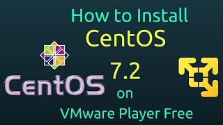 How to Install CentOS 7.2 on VMware Player Free [Subtitle] [HD]