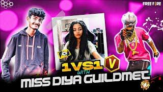 1V1 WITH MISS DIYA GUILGMET #volter ️