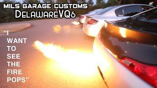 Mils Garage Customs & Delaware VQs Meet [ Infiniti/Nissan, Shooting Fire, Prizes, 2Step Battle ]