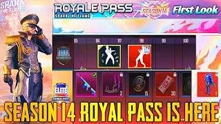 First Look Of 1 TO 100 RP REWARDS PUBG MOBILE | SEASON 14 ROYAL PASS 1 TO 100 RP REWARDS