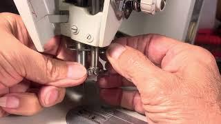 HOW TO REPLACE THE THREAD GUIDE (163117-002) ON A SINGER TOUCH N SEW (video 464)