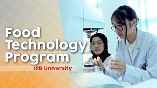 International Undergraduate Program: Food Technology Program - IPB University